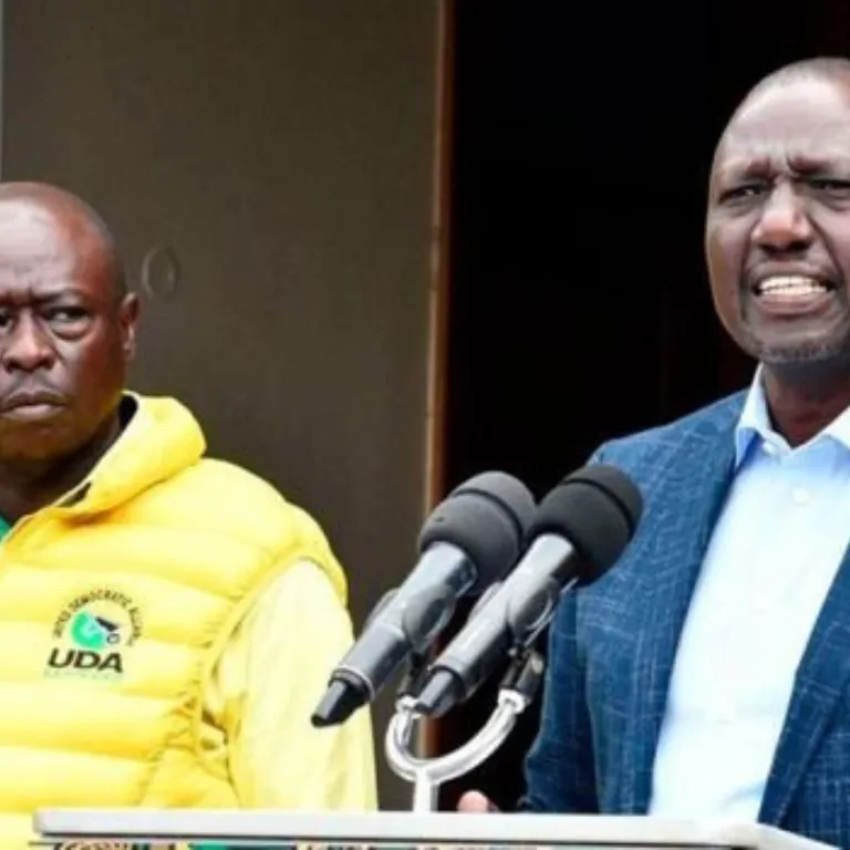 I command everyone in mt. Kenya to leave ruto’s uda and join my party – rigathi gachagua